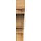 Ekena Millwork Balboa Block Rough Sawn Bracket, Western Red Cedar, 4"W x 20"D x 20"H BKT04X20X20BOA05RWR - alternate 4